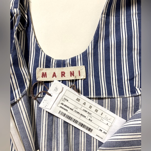 Marni NWT Kids Jumpsuit Size 6 Blue - Picture 5 of 11